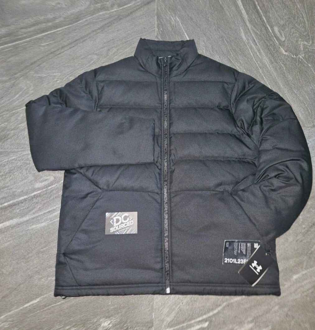 Black under armour coats
