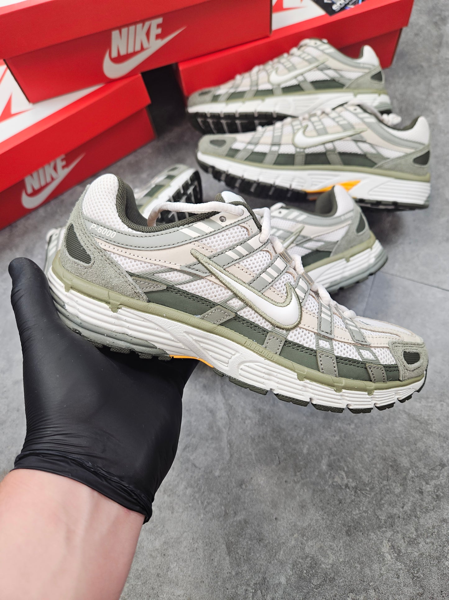 Nike p6000 cargo khaki