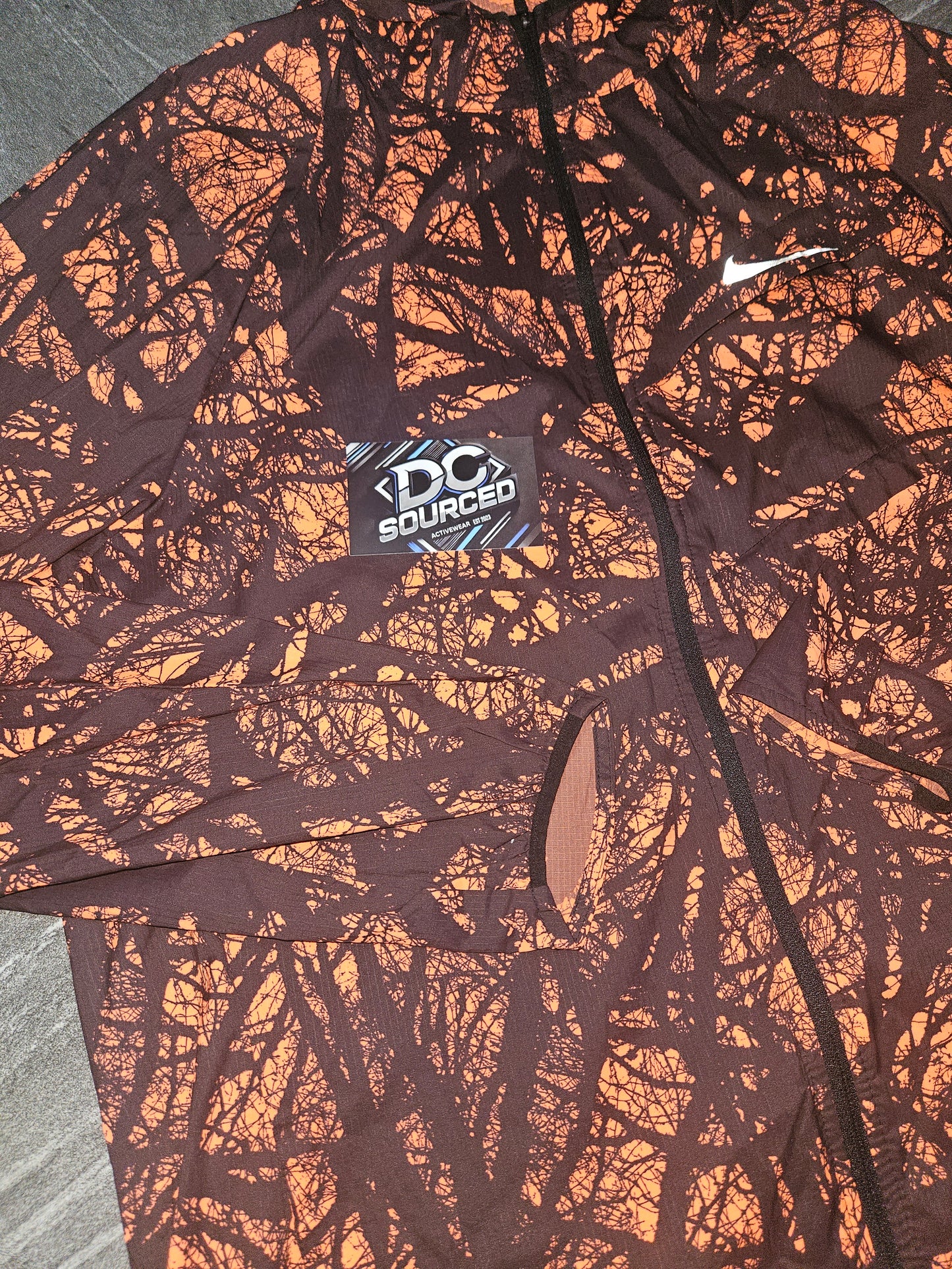Nike Enchanted forest orange jacket