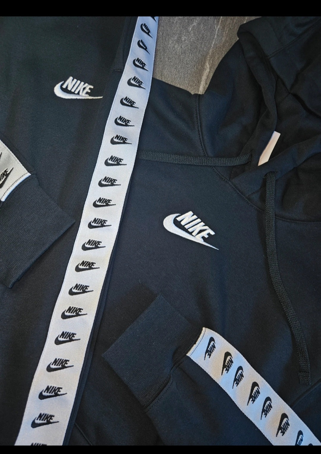 Nike black tracksuit