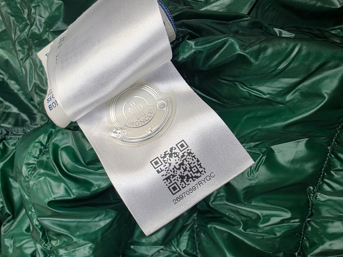 Moncler dark green gui gilet