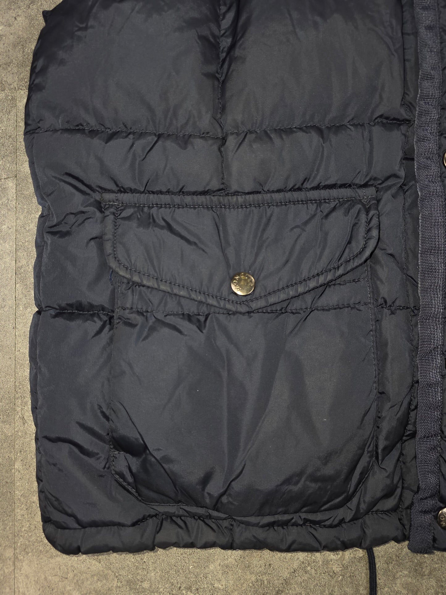 Moncler navy Tapajos gilet