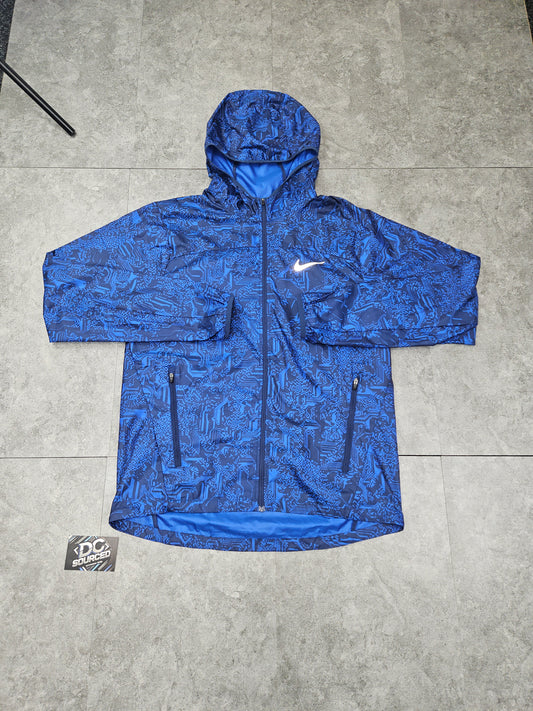 Nike blue digital windrunner