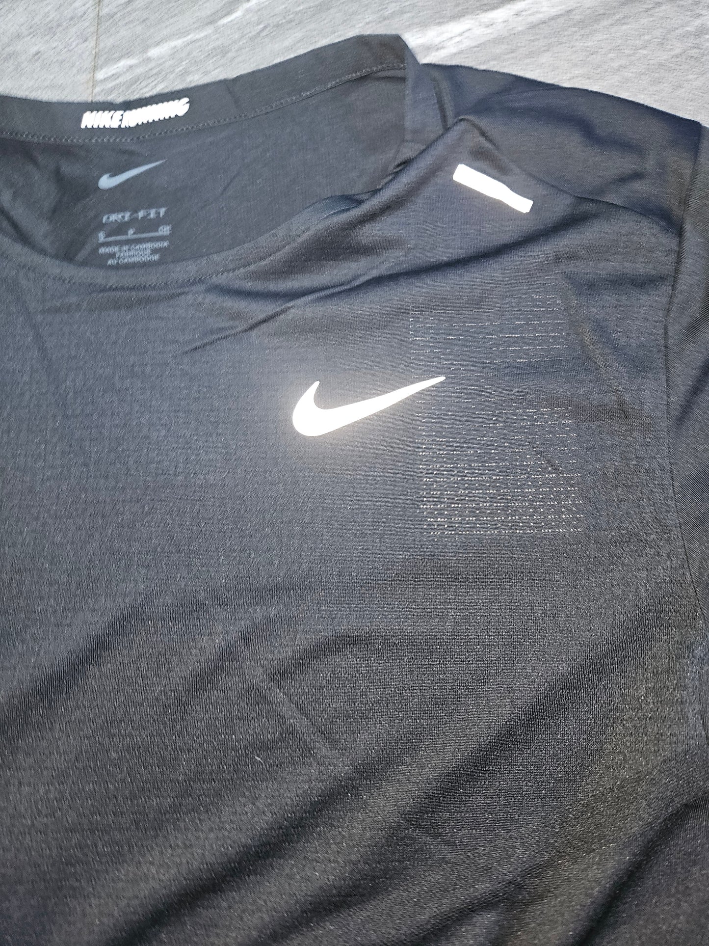 Nike black short set