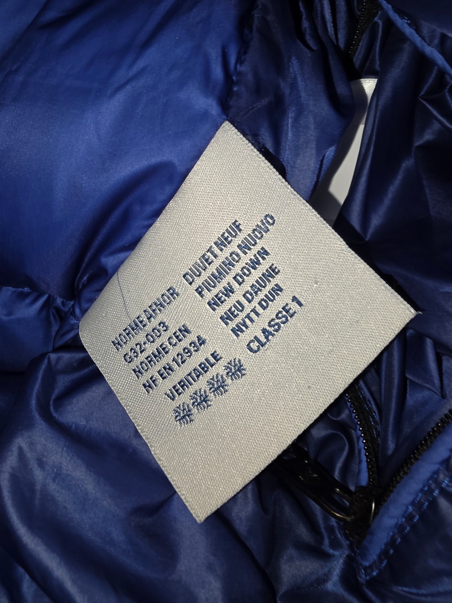 Moncler blue Himalaya Coat