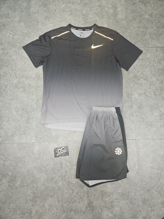 Nike Gradient tee and shorts set