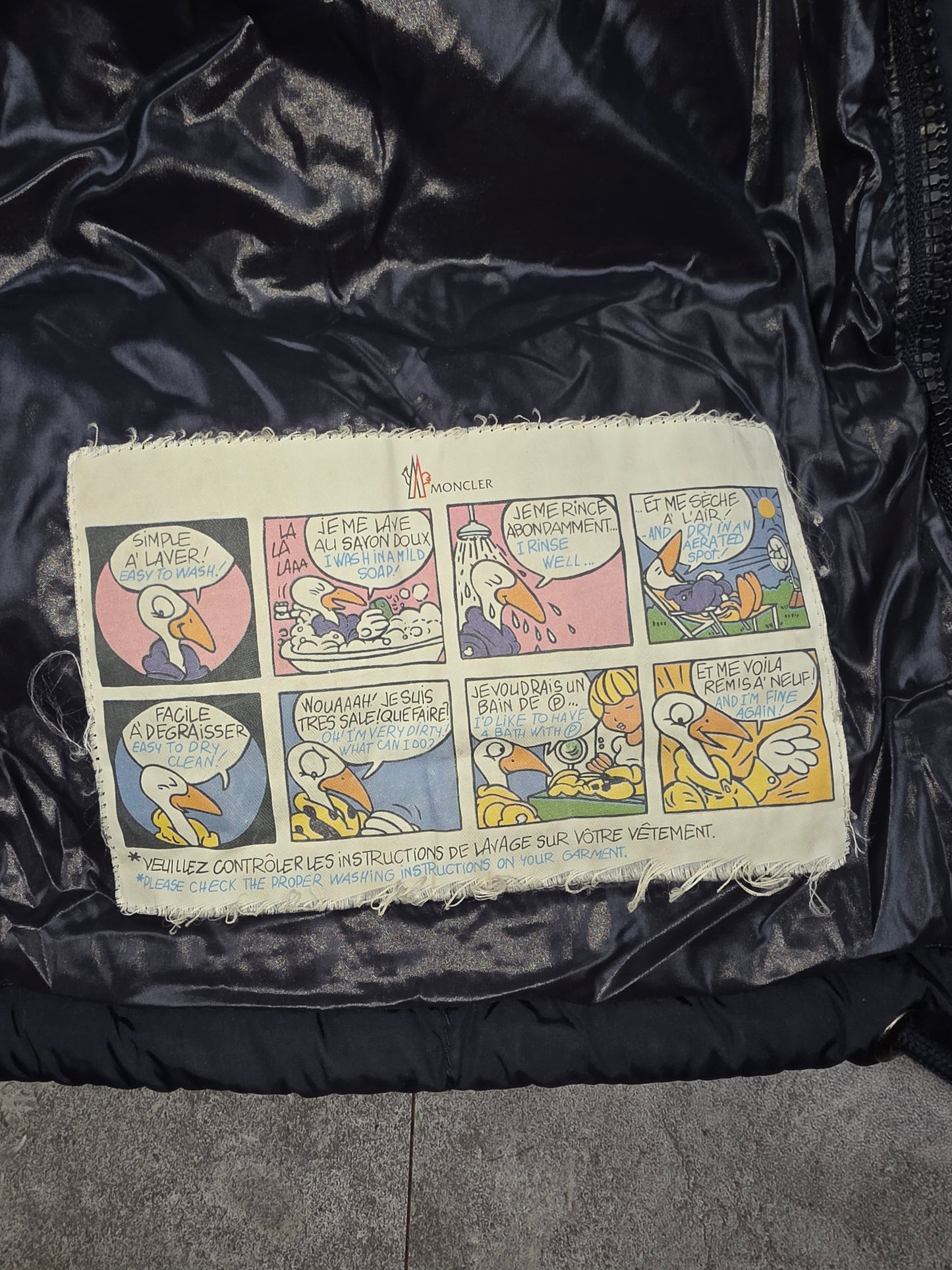 Moncler navy Tapajos gilet