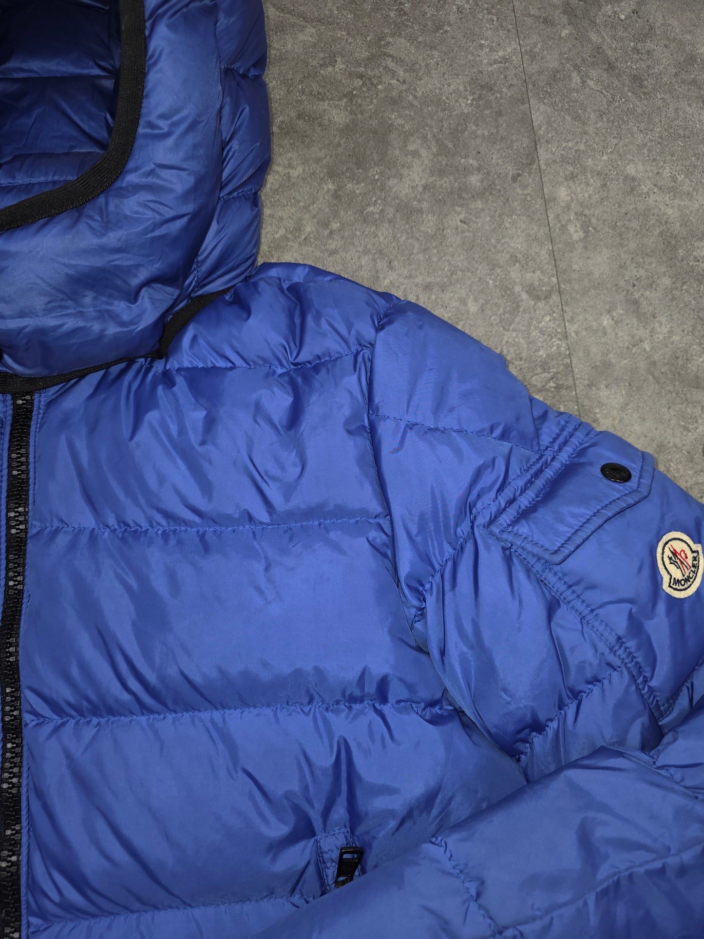 Moncler blue Himalaya Coat