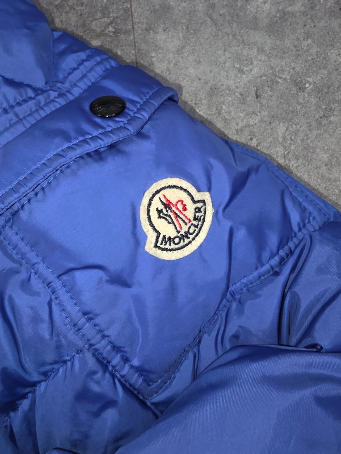 Moncler blue Himalaya Coat