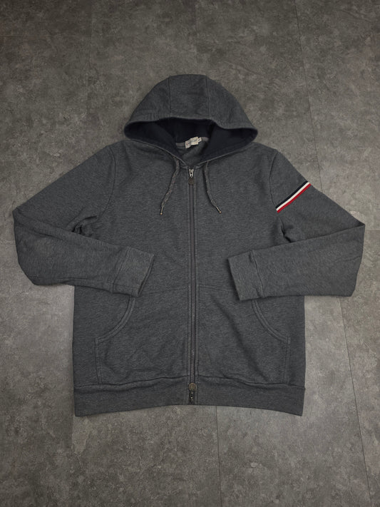 Moncler grey zip jacket