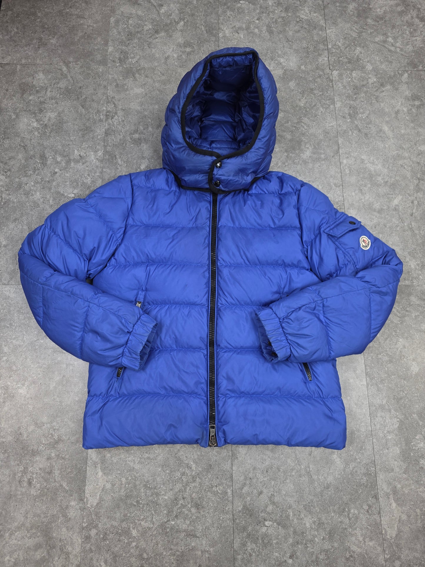 Moncler blue Himalaya Coat
