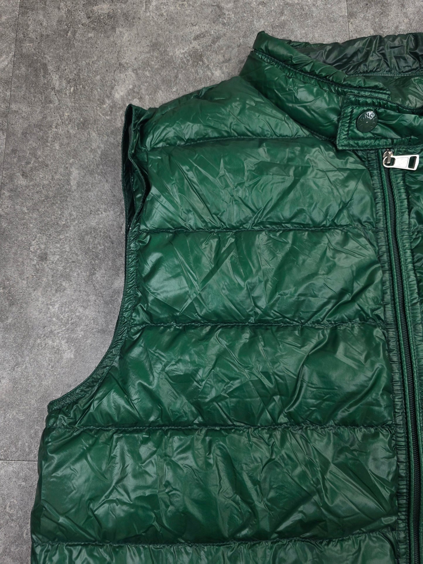 Moncler dark green gui gilet