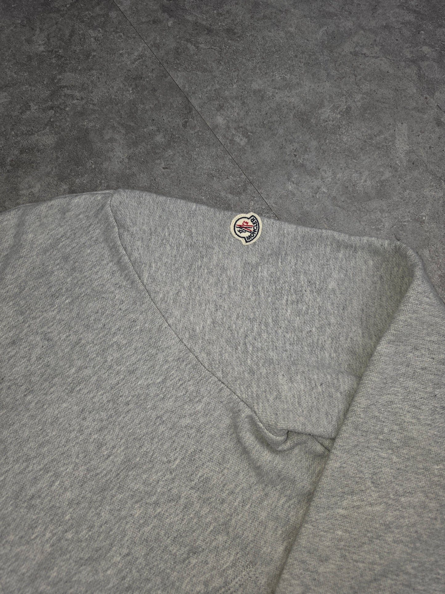 Moncler grey zip jacket