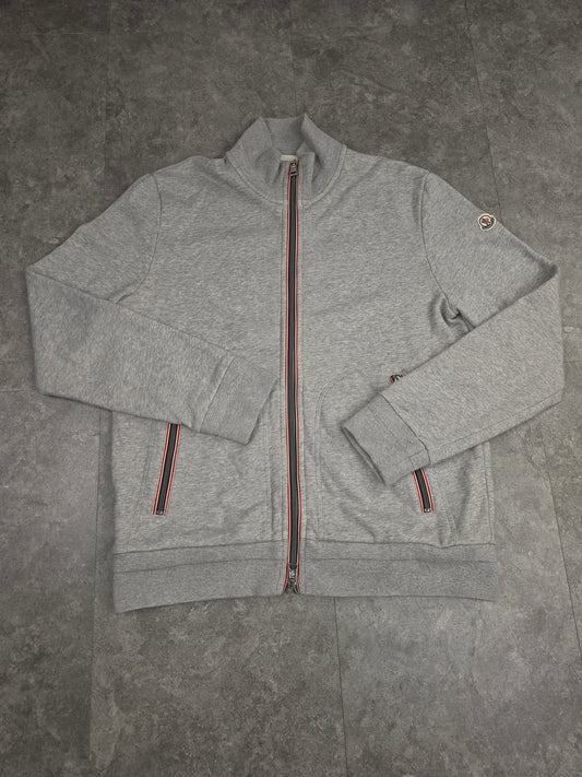 Moncler grey zip jacket