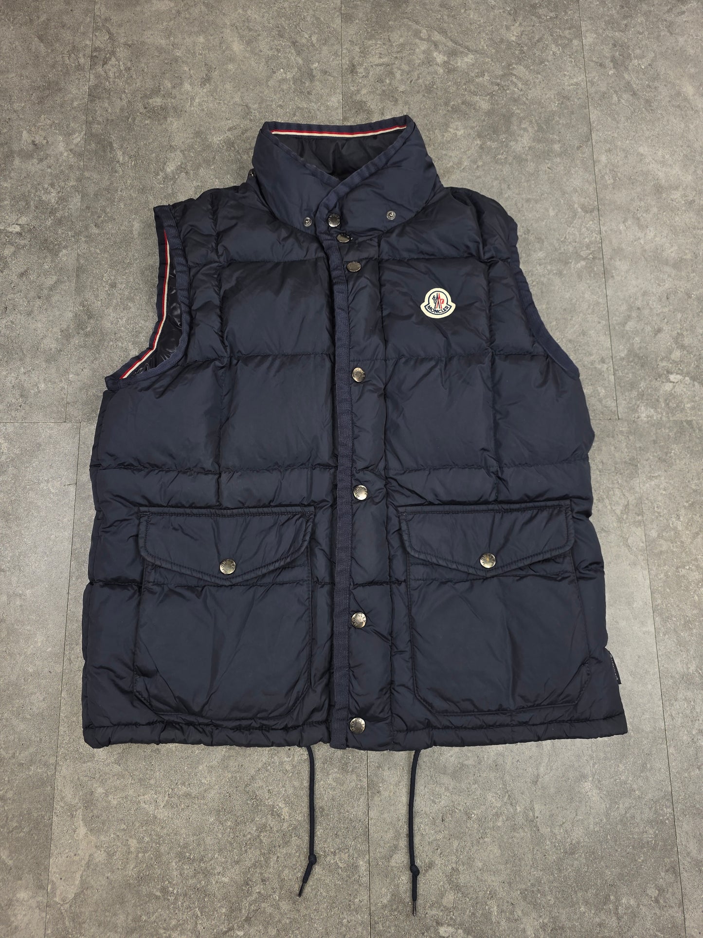 Moncler navy Tapajos gilet